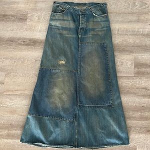 Vintage maxi jean skirt - Ralph Lauren